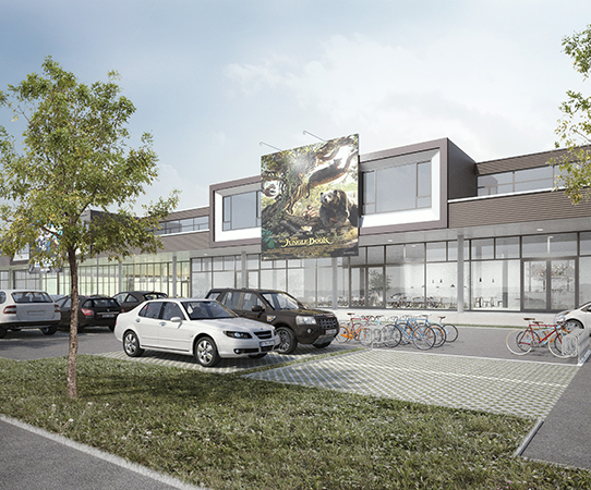 Neubau Freizeit- und Gewerbecenter Gümligenfeld, Muri